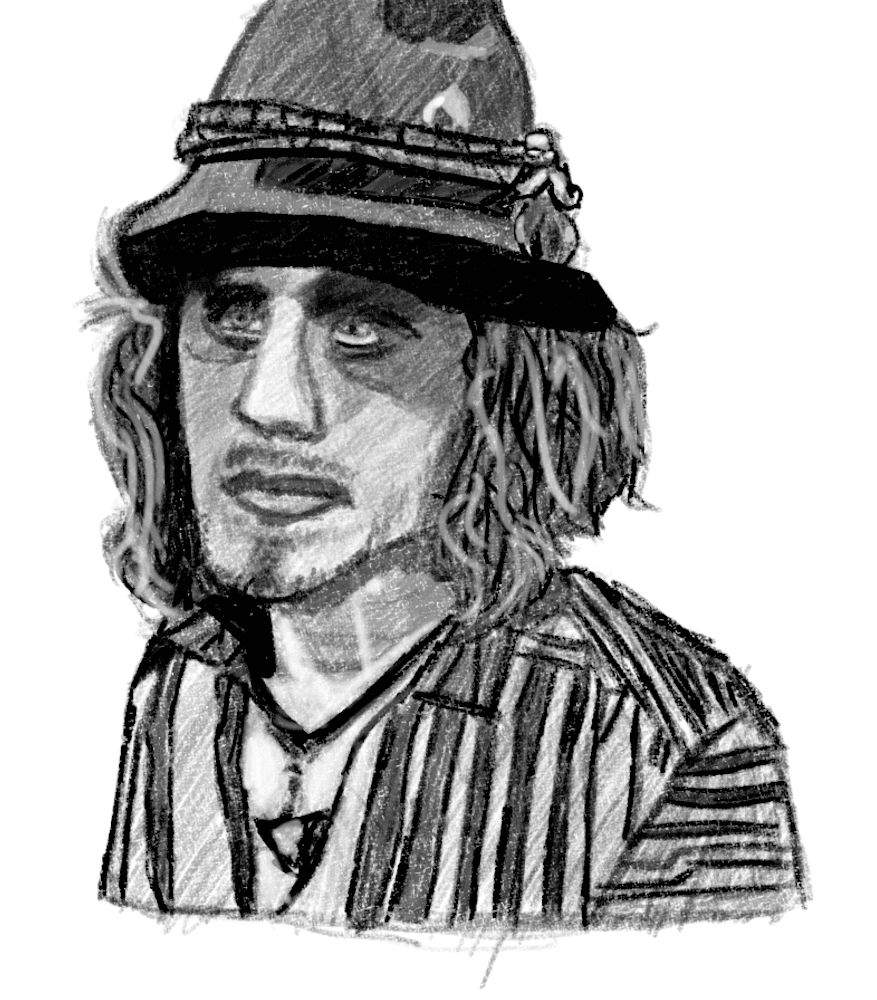 Quarter View Portrait Of Zach Hill (2-1-2020)