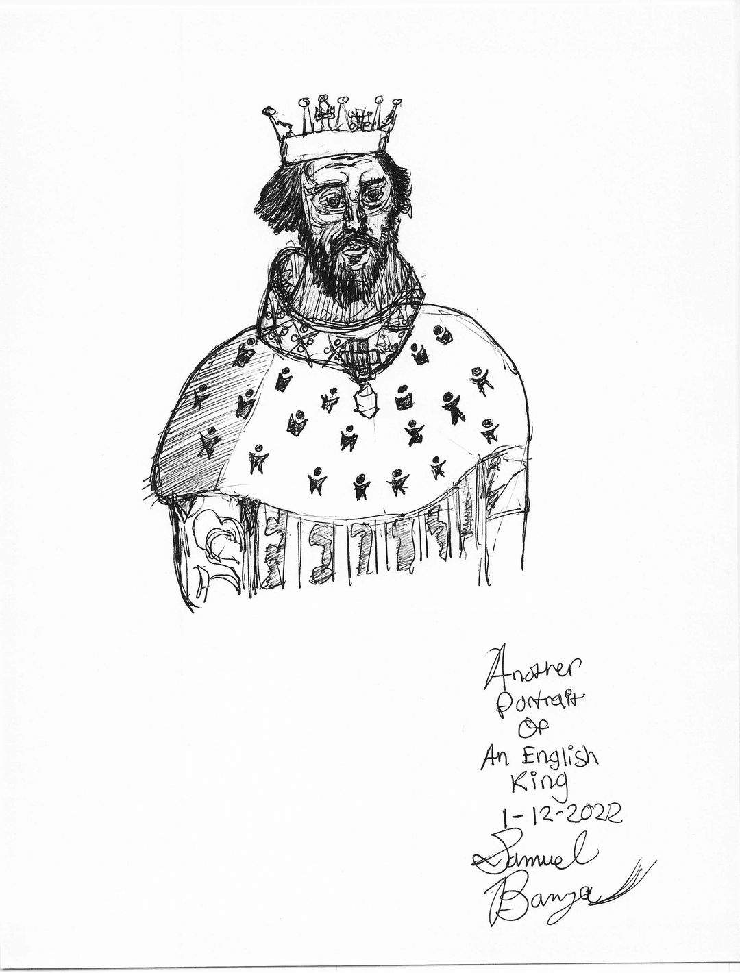 Another Portrait Of An English King (01-12-2022)